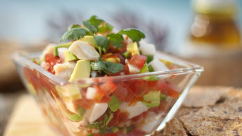 ceviche s pokrovačami