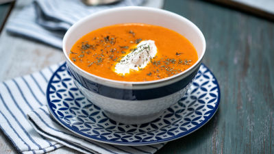 Topla paradižnikova juha