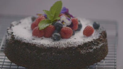 Veganska čokoladna torta