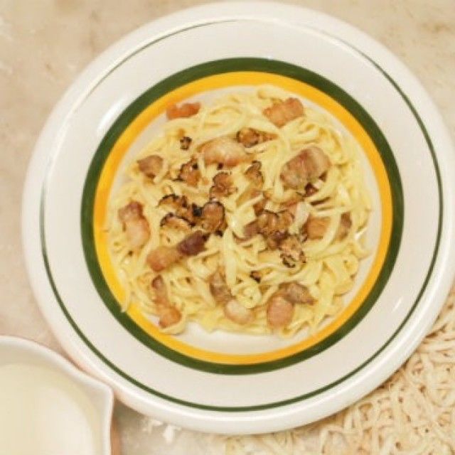 Carbonara s tartufi