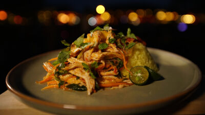 Виетнамски ориз с пиле