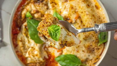 Canelones de Vaca e Queijo da Ilha