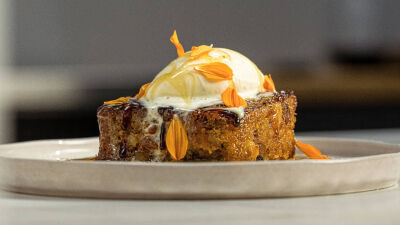 Bolo de Aguardente e Mel