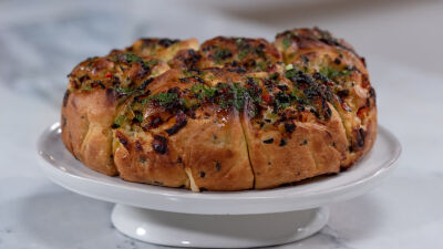 Rolos de Bacalhau em Espiral