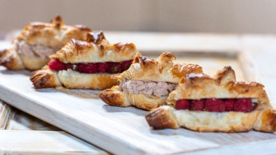 Croissants Folhados, com Recheios Doces e Salgados