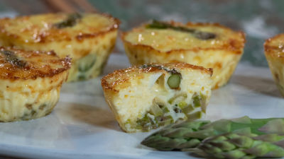 Miniquiches de Espargos