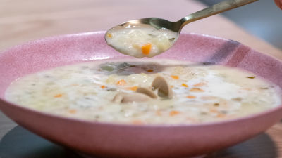 Sopa de Amêijoas à Bulhão Pato