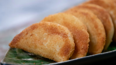 Rissóis de Berbigão