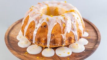 Портокалов кекс с шоколадови парченца