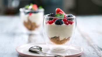 Бърз чийзкейк в чаша