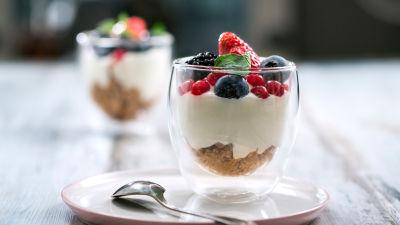 Бърз чийзкейк в чаша