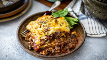 Лазаня с телешко рагу