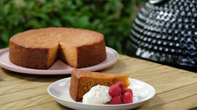 Кекс с мед на барбекю