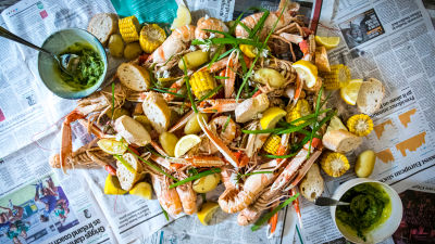 Лангустини по ирландски