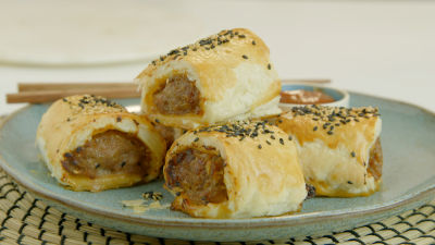 Рулца със свинско чар сиу