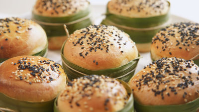 Пълнени питки с пилешко къри