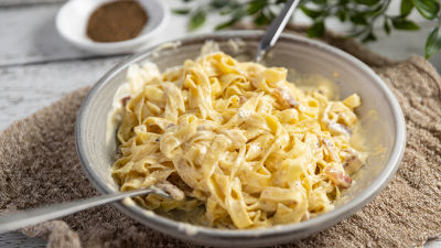 Гурме талятели със сос Карбонара