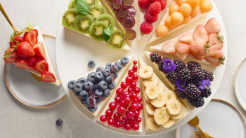 Плодов тарт със скир