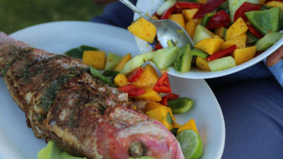 Карибска смес за овкусяване на риба