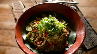 Салата от зелени домати