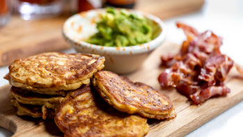 Царевични палачинки в стил Сидни