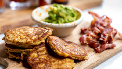 Царевични палачинки в стил Сидни