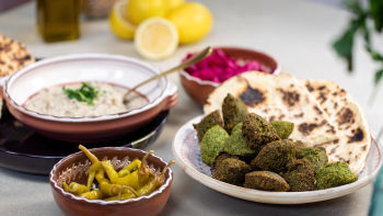 Фалафел с Баба Гануш