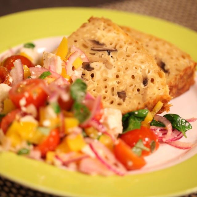 Кекс от макарони