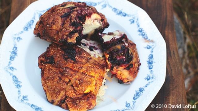 Шведски кексчета с боровинки