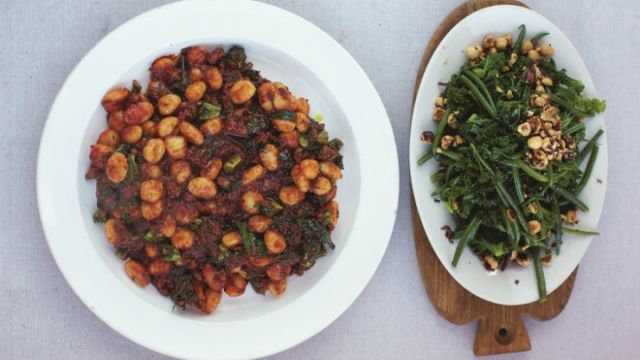 Италиански ньоки със сос кианти