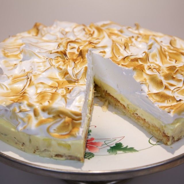 Пай с кокос и ананас