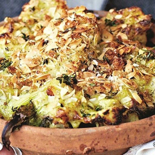 Карфиол и броколи със сирене
