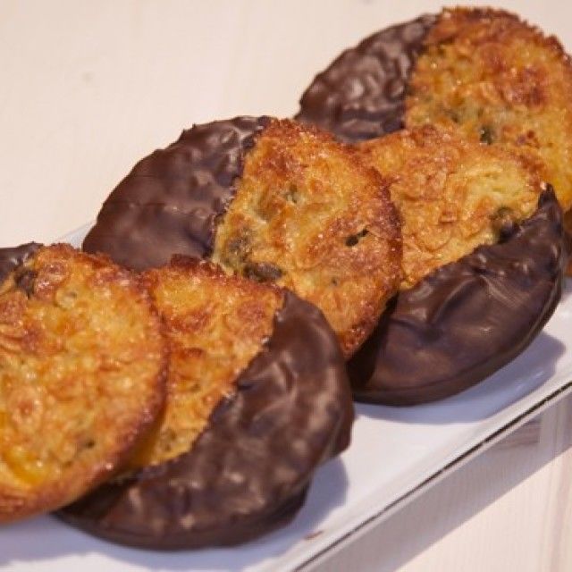 Флорентини с портокал и шоколад