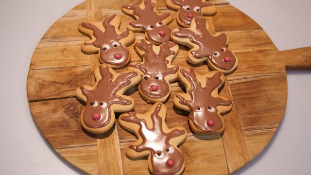 Сладки "Червеният нос на Рудолф"