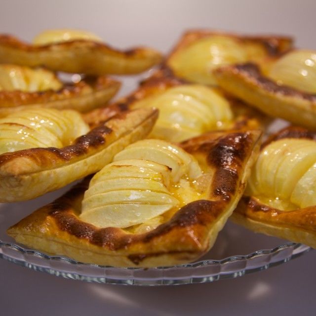 Бутерки с ориз и ябълки