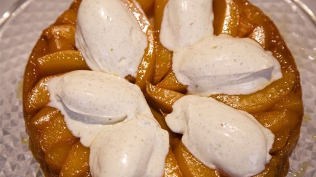 Тарт Татен с манго