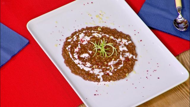 Ризото с шоколад