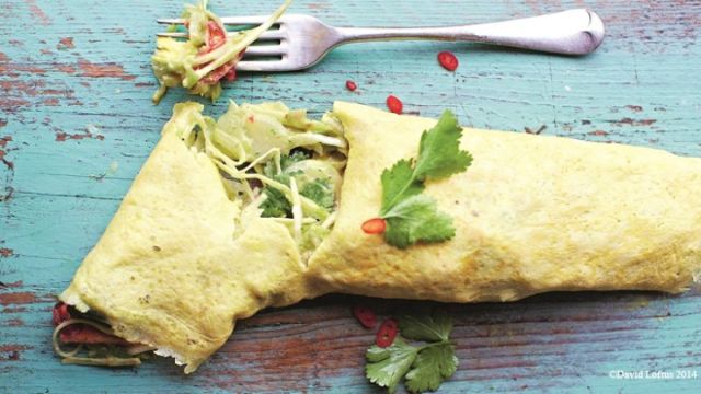 Мексикански чили омлет