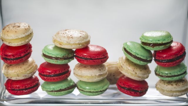 Френски макарони с различни кремове*