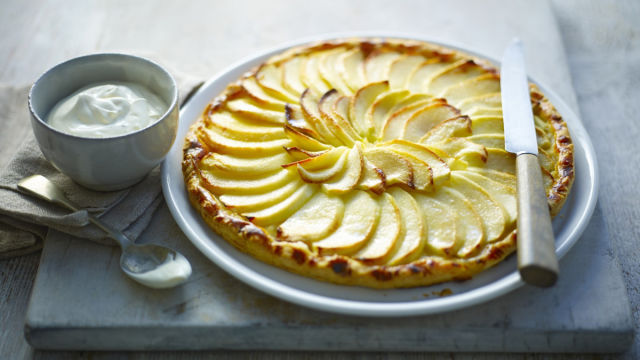 Френски ябълков тарт