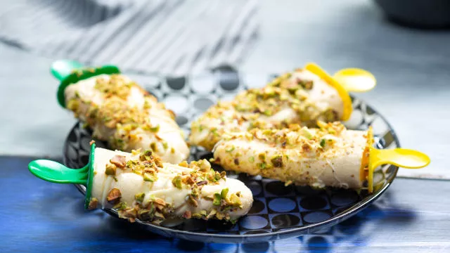 Индийски сладолед с шафран