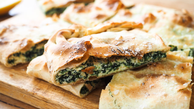 Селски пай със спанак