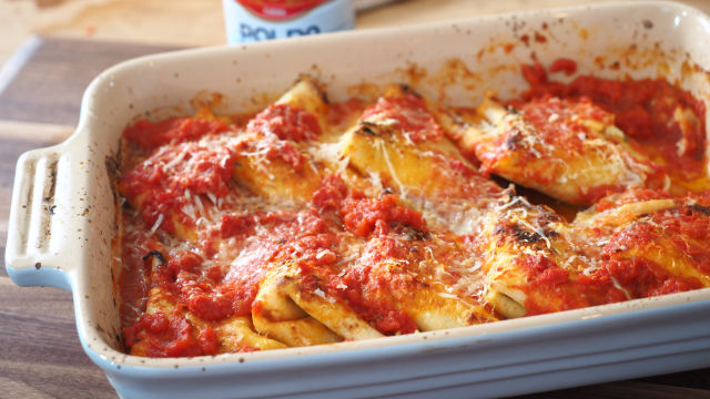 Палачинки със спанак и рикота