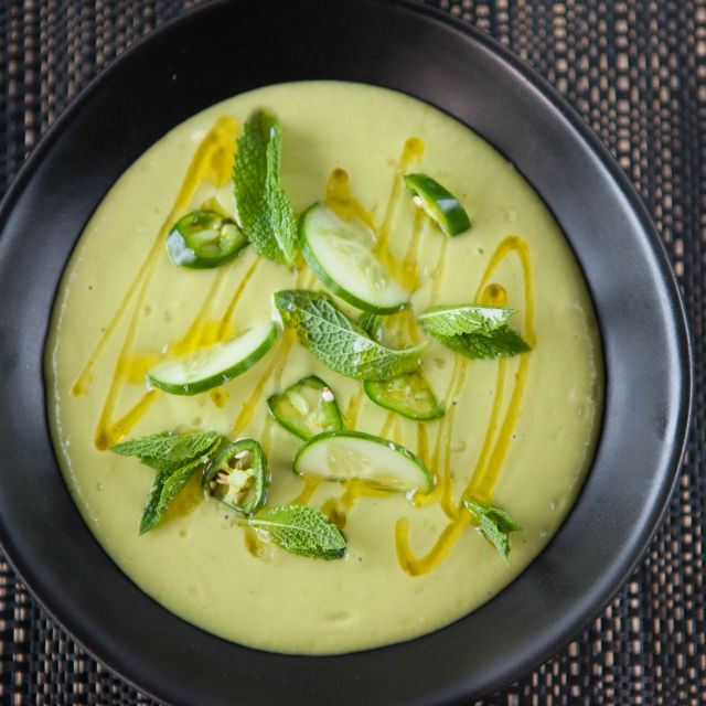 Гаспачо от авокадо