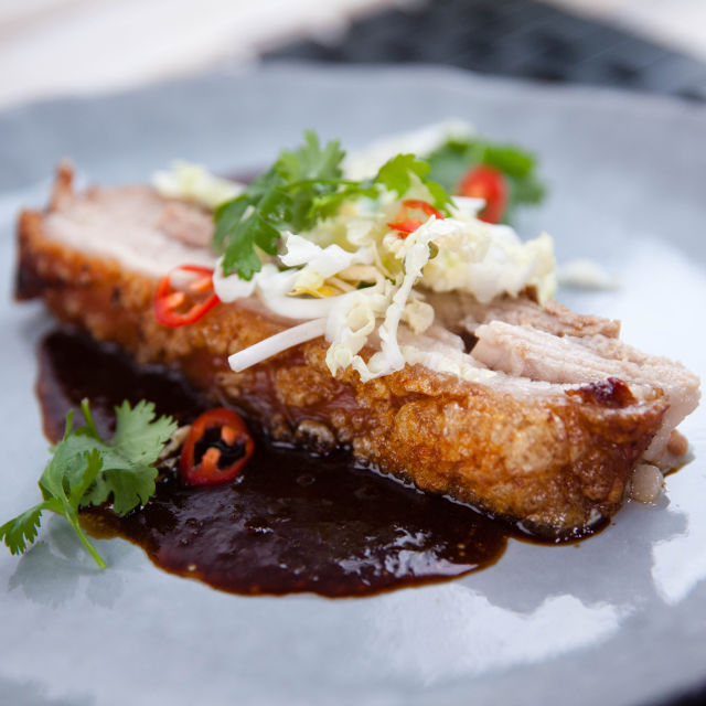 Свинско в кокосово мляко