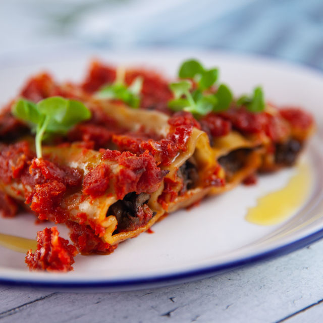 Канелони с гъби