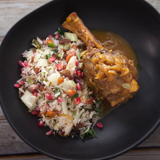 Агнешки джолан с ориз по ирански