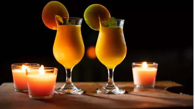 Дайкири с манго и кокосов ром