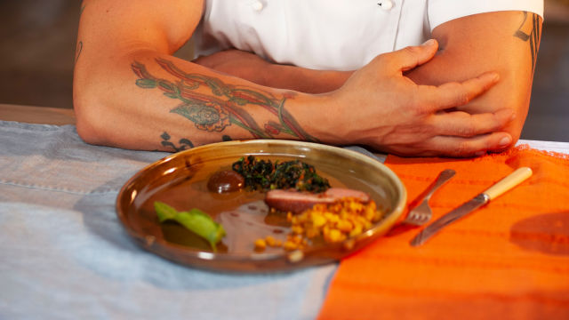 Опушено патешко с кейл