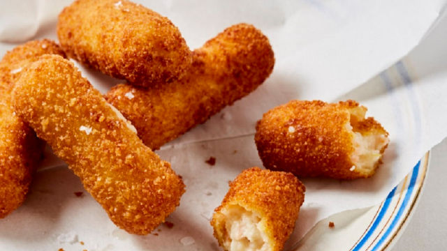 Крокети с пушена пъстърва